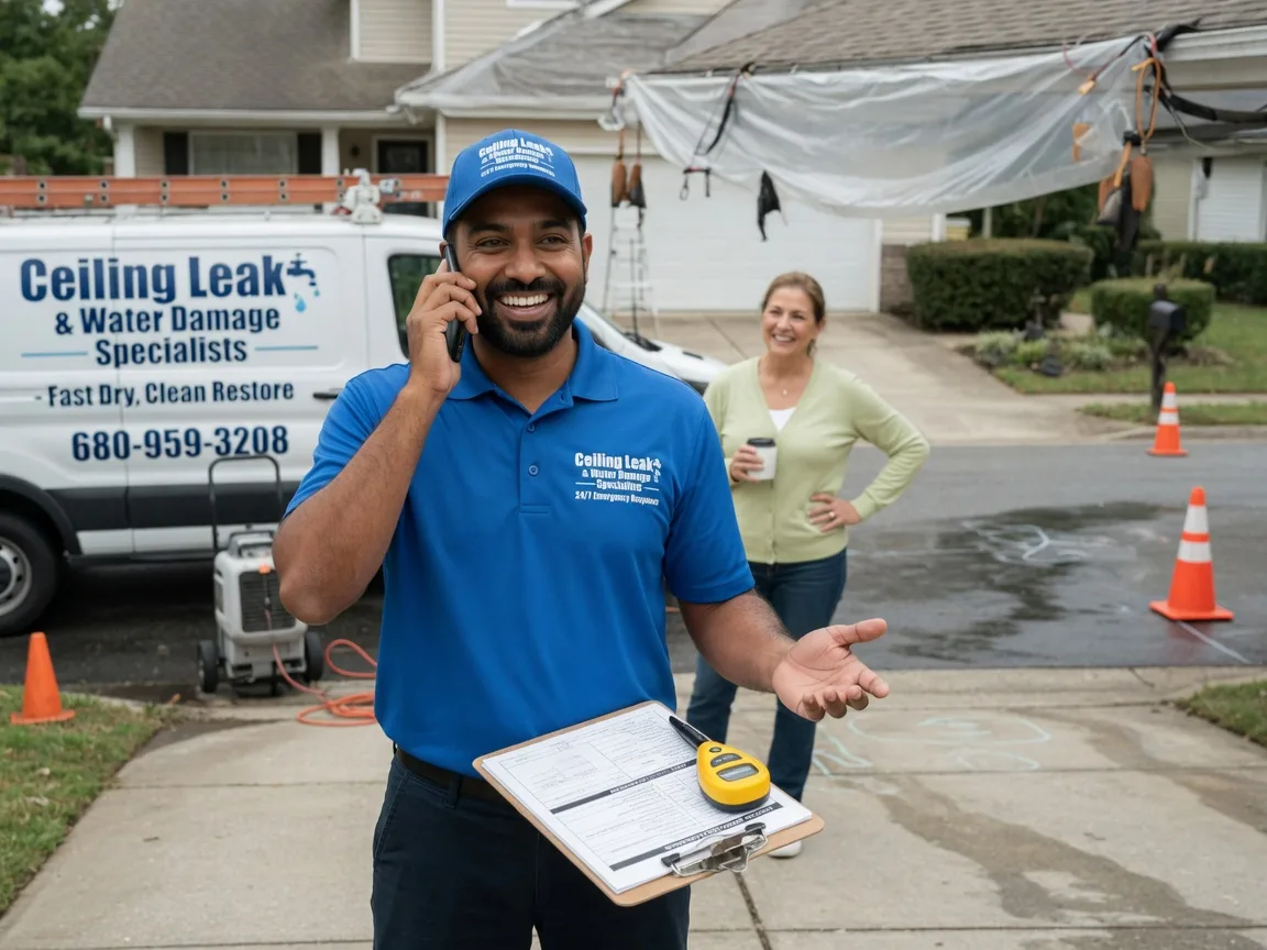 Ceiling Leak Cleanup Covington, PA FAQs
